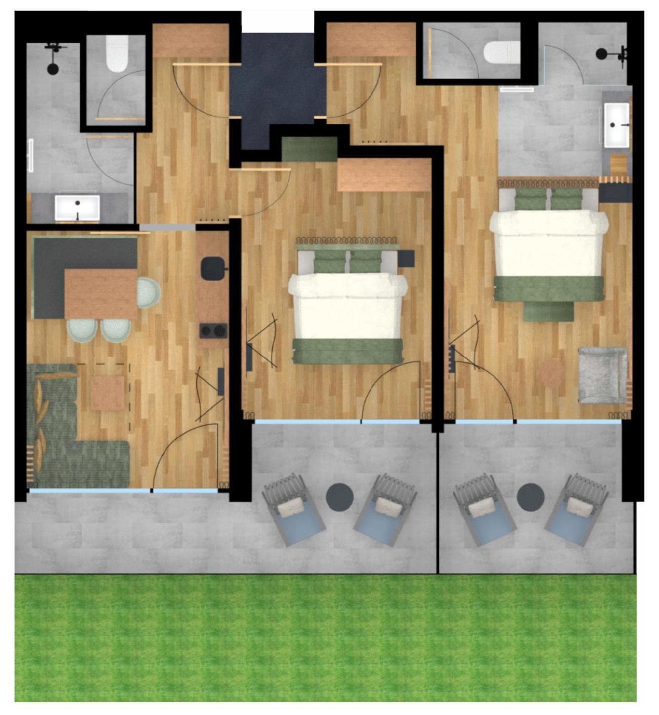 Pachmair 1453 Apart Resort - Opening 2025 Uderns Rum bild