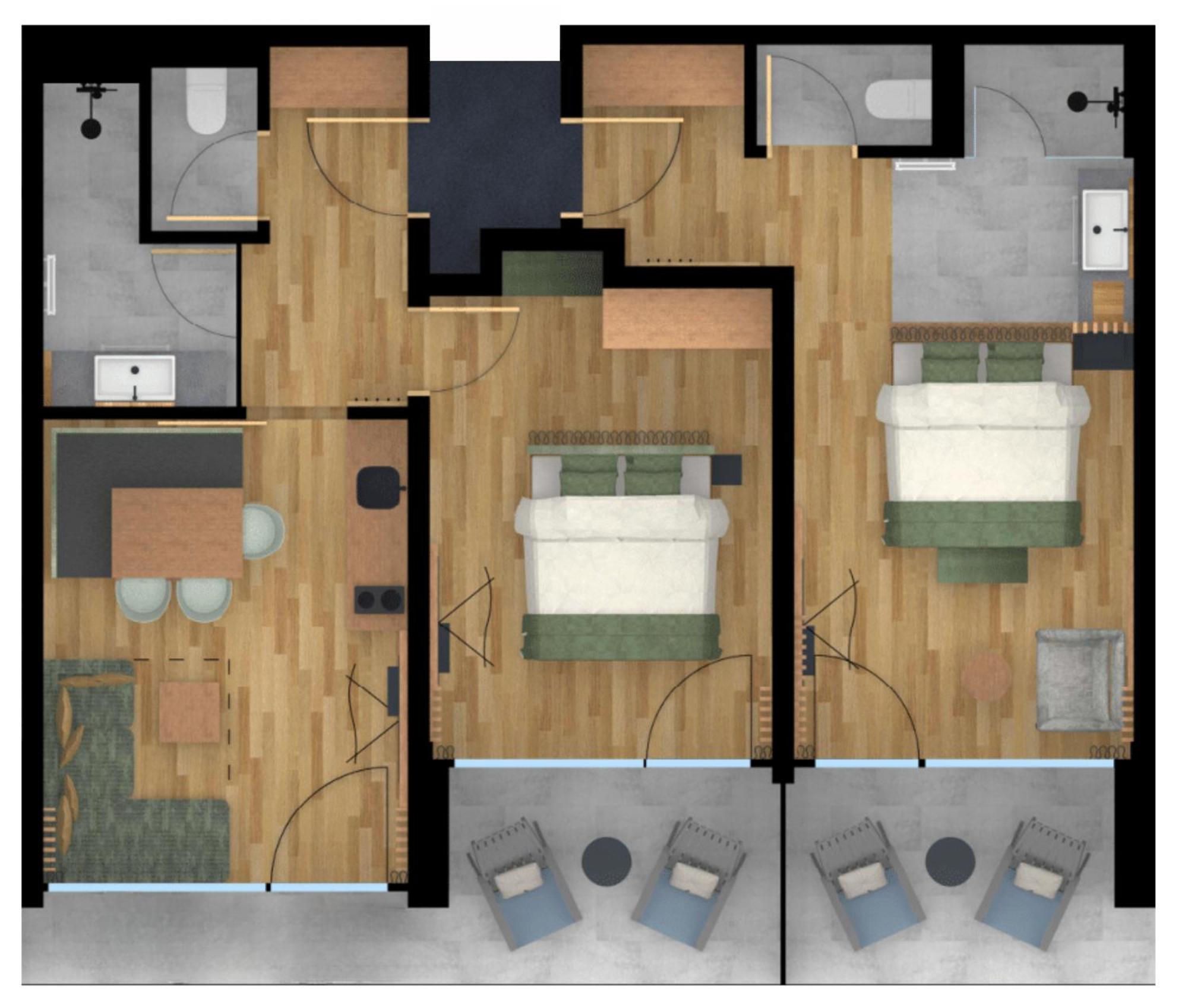 Pachmair 1453 Apart Resort - Opening 2025 Uderns Rum bild